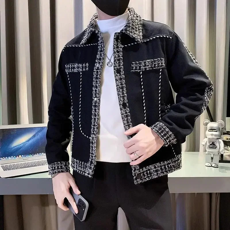New In Male Coats Casual Spring Autumn Men's Jackets Original Brands Deals Clothing Fashion 2025 Harajuku Korean Reviews Many