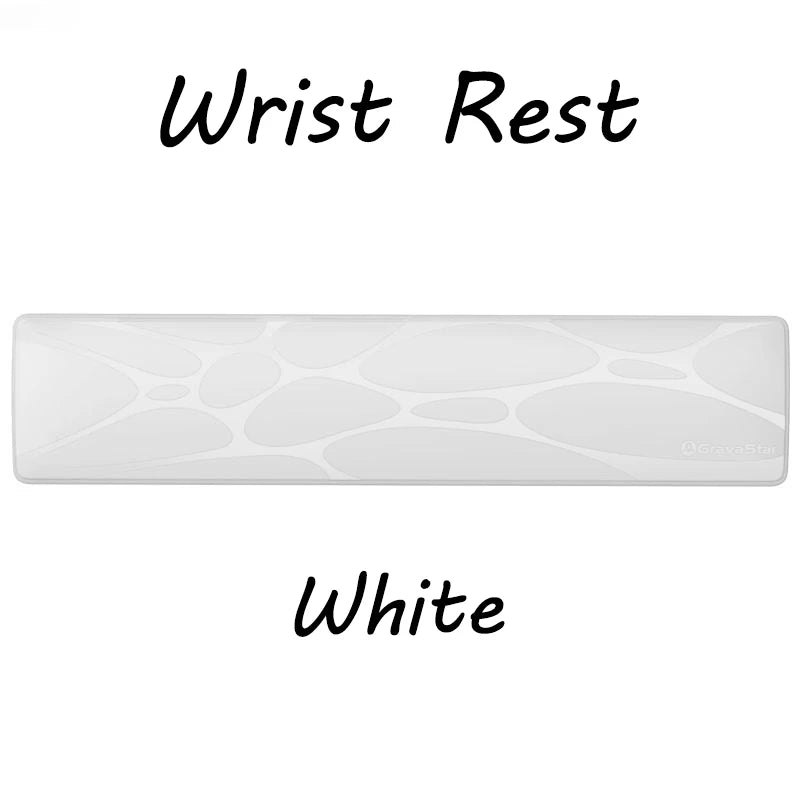 Ergonomic Keyboard Wrist Rest - Soft Cushion for Office & Gaming Non-Slip Base Comfortable Hand Support for Long Typing Sessions