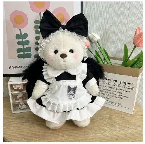 Doll Clothes 30cm Plush Bear Set for Cosplay Kawaii Anime Accessories Dress Up Cute Cartoon Friends Holiday Birthday Gift