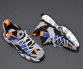 Fashion Men Platform Sneakers Breathable Comfortable Sport Shoes Chunky Knitting Mesh Sneakers Casual Shoes White Sneakers