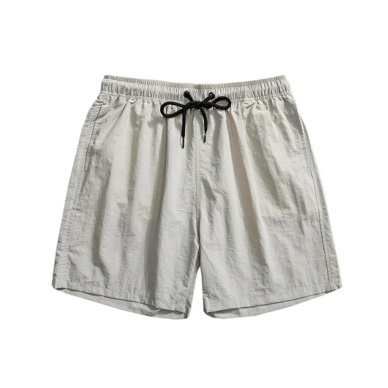 2023 Summer Men's Shorts Candy Colored Panties Beachwear Sports Fitness Pants Thin Quick Drying Casual Pants