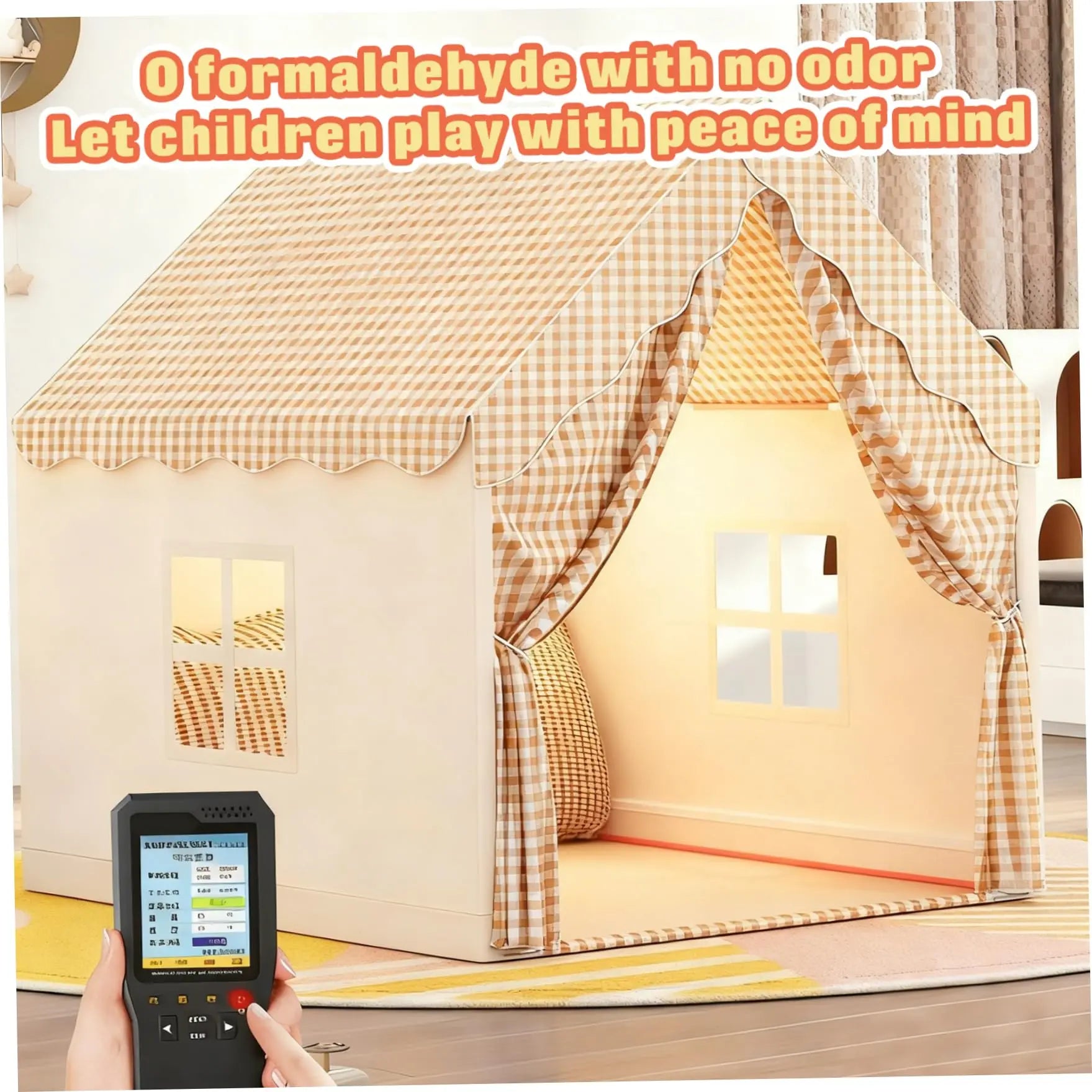Children's Play Tent Toy Princess Castle Tent Portable Folding Playhouse Tents Christmas Birthday Gift for Girls Boys