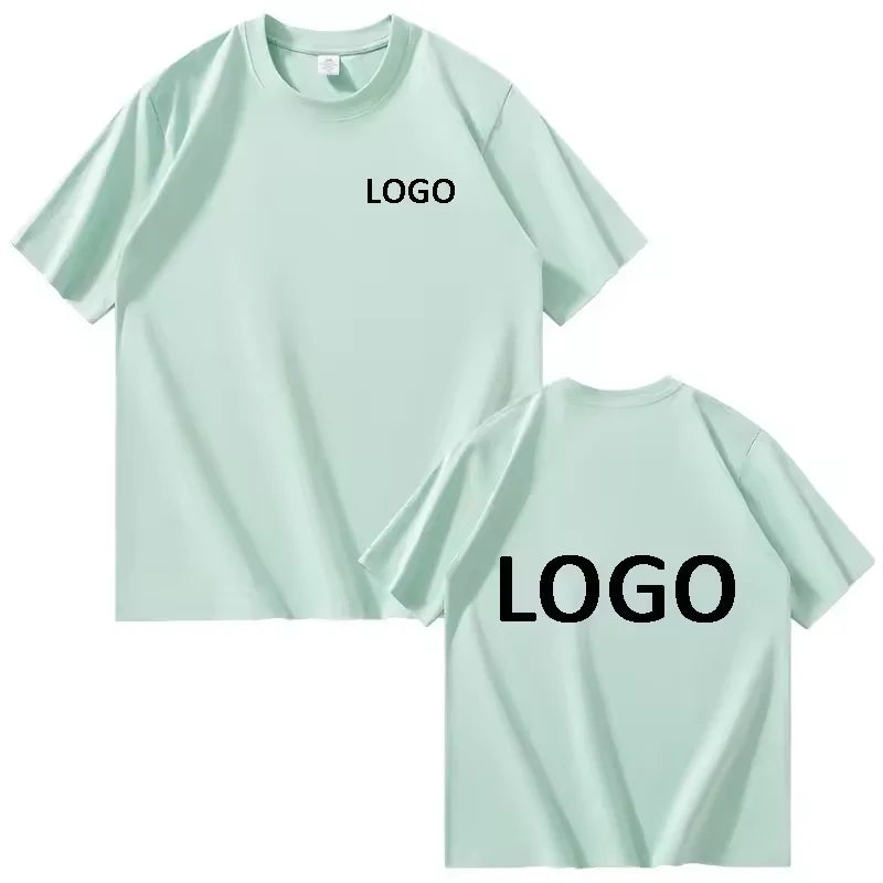 Customized Printed Men Women T-shirts Summer Loose Casual Clothing Fashion Short Sleeve  Creative design Tshirt Custom gifts