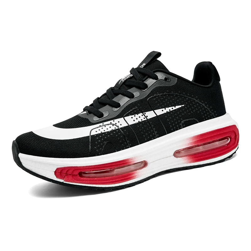 Best Men Cushioned Walking Running Shoes Boys Off Road Sneakers Thick Soles Light Weight Breathable Women's Jogging Tennis Shoes