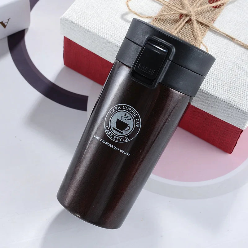 380ML/510ML Stainless Steel Coffee Cup Thermo Bottle Car Thermal Cup Outdoor Sports Vacuum Flask Keeps Cold and Heat Thermal Mug