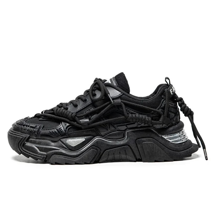 Men Shoes Men's Casual Shoes Male Mesh Sneakers Classics Man Leisure Shoes Fashion Comfortable Flats Sock Shoes Thick Sole Suede