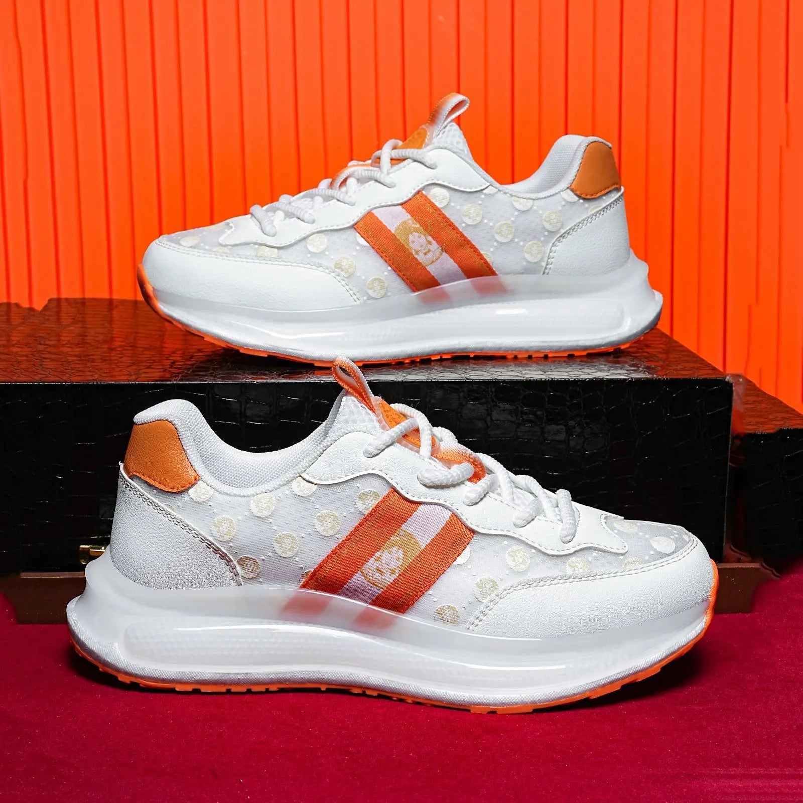 2025 New Man Walking Shoes Couple Footwear Thick Sole Brand Men Casual Shoes Fashion Sneakers Male Luxury Shoes Outdoor Sport