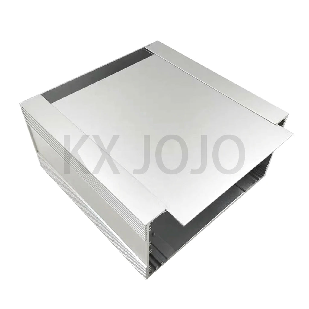 Aluminum Enclosure 250*100*300mm Waterproof Split Case PCB DIY Instrument Electronic Project Protective Box Silver