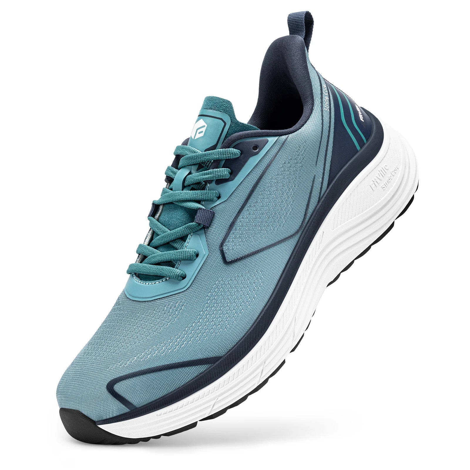 Fitville Walking Shoes For Men Wide Design Sneakers Cushioned Tennis Running Shoe With Arch Support For Plantar Fasciitis Relief