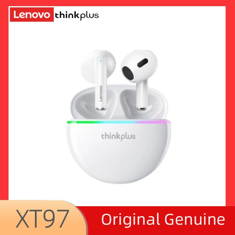 Lenovo XT97 Bluetooth 5.3 earphones in ear TWS music earphones high-definition microphone call waterproof and sweat resistant