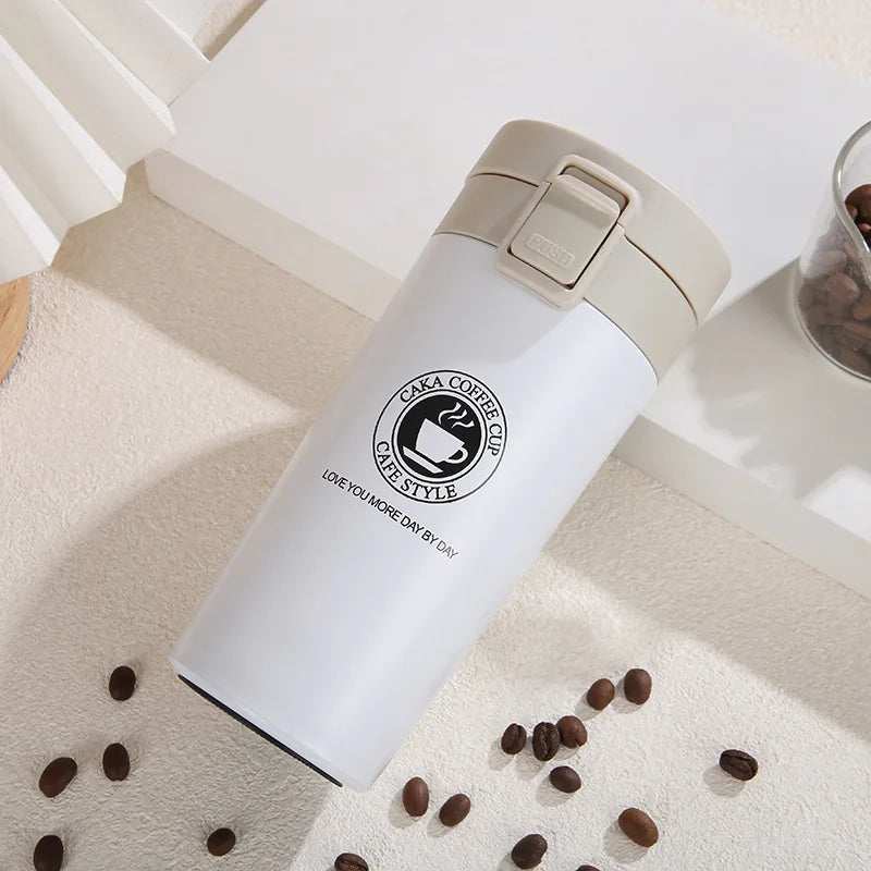 380ML/510ML Stainless Steel Coffee Cup Thermo Bottle Car Thermal Cup Outdoor Sports Vacuum Flask Keeps Cold and Heat Thermal Mug