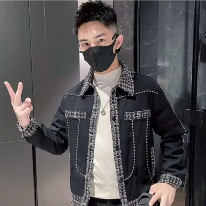 New In Male Coats Casual Spring Autumn Men's Jackets Original Brands Deals Clothing Fashion 2025 Harajuku Korean Reviews Many