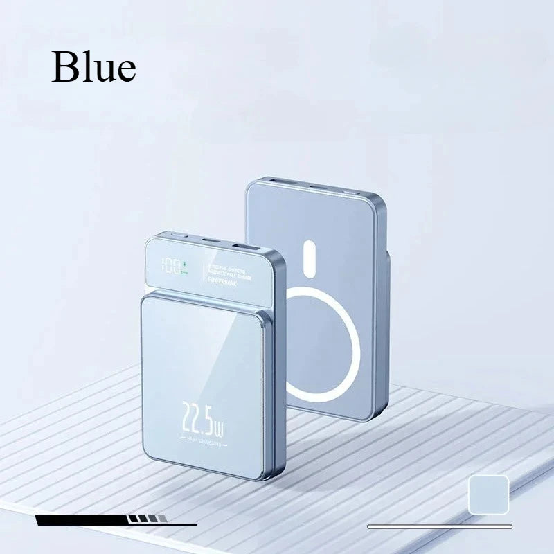 For IPhone Huawei and Xiaomi 22.5W 20000mAh Fast charging Magnetic Wireless Small Portable Power Bank Is Suitable Batterypacks