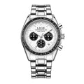 LIGE NEW fashion luxury Men's watches waterproof luminous clock stainless steel strap quartz   wristwatch for men montres hommes