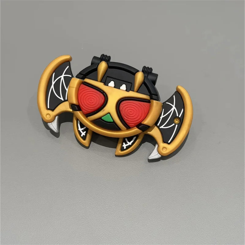 In Stock Luminous Kiva Belt Kamen Rider Earbuds Case Black Neck Strap Anime Merchandise Collection Decoration Model Toy Gifts