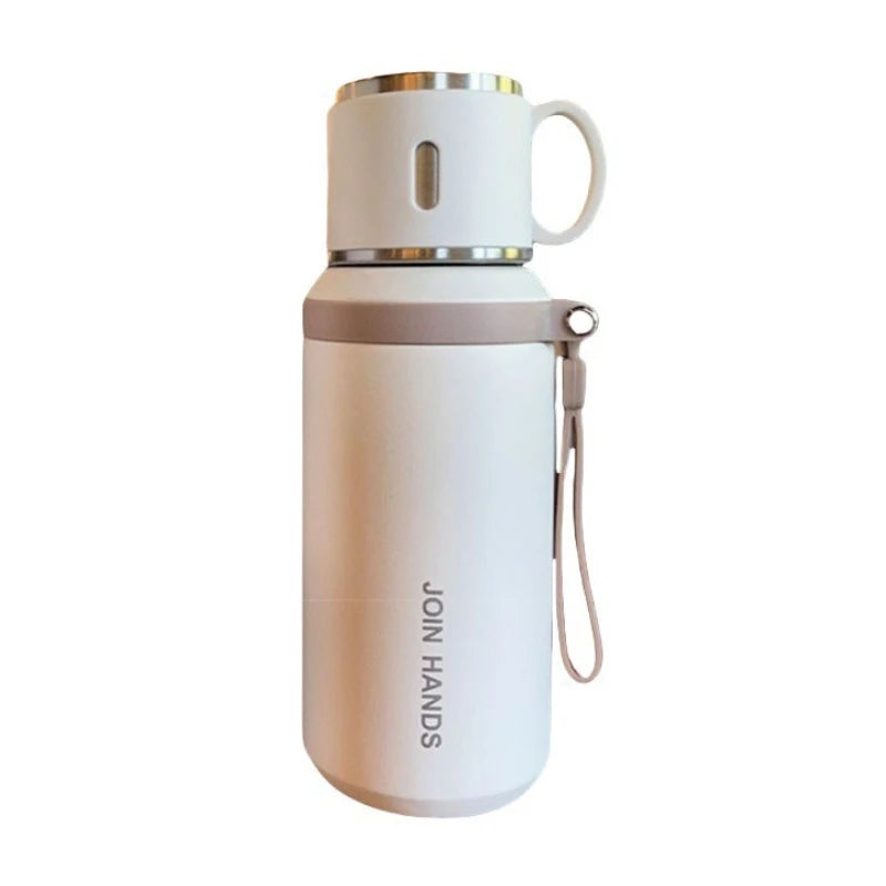 Large Capacity Stainless Steel Tumbler Mug Vacuum Flasks Insulated Coffee Cup Travel Thermos Cups Thermal Water Bottle for Tea