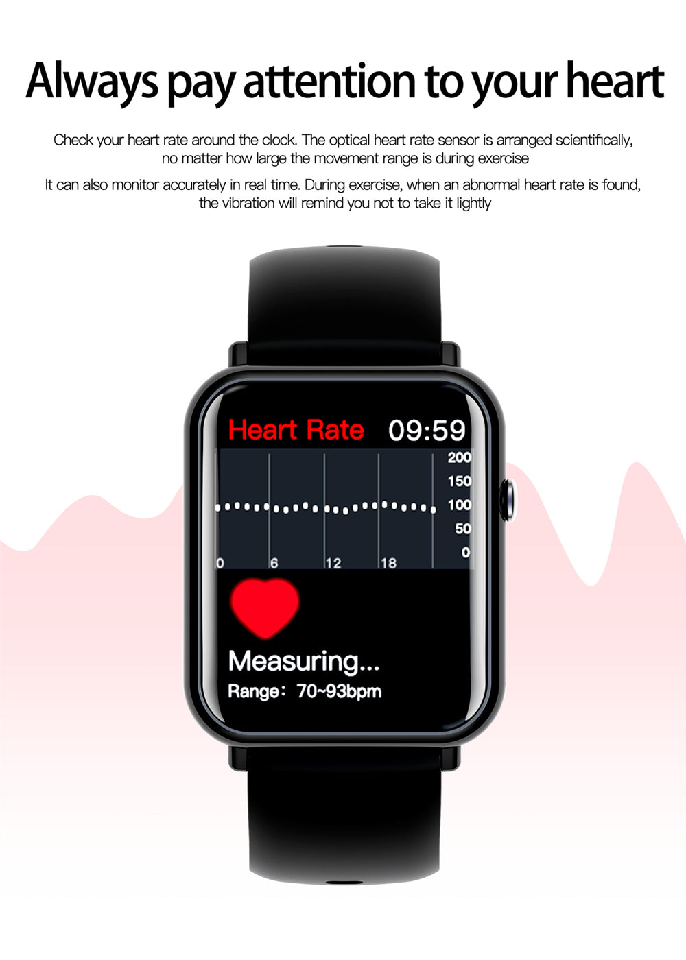 Smart waterproof watch