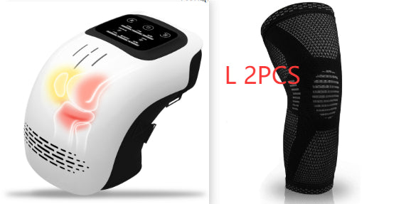 Intelligent Home Use Electric Intelligent Kneading Heating Knee Massager Rechargeable Pain Relief Infrared Laser Vibration Knee Massager