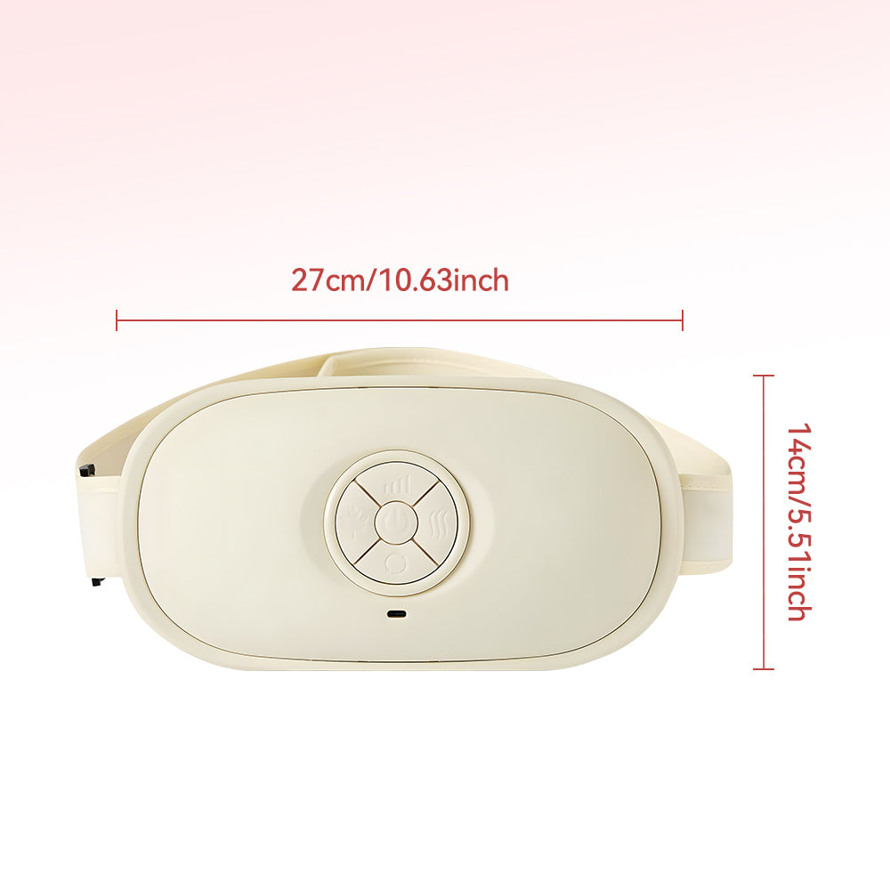 Smart Heating Massager  Human Hand Simulation Abdominal Massager  Red Light Heat Therapy Portable Home Use Ideal Gift Choice